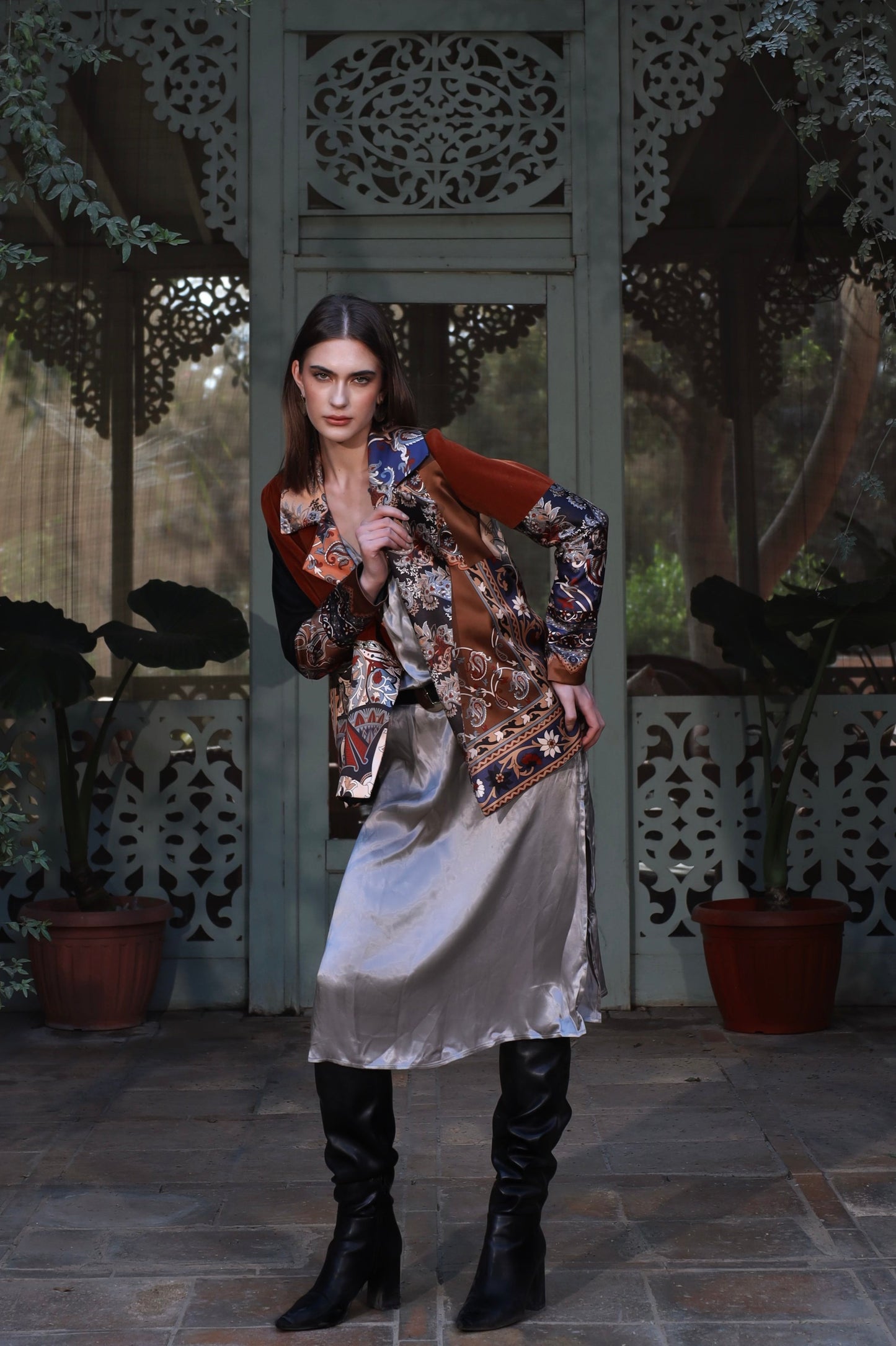 The Lotus Paisley | Mantle jacket