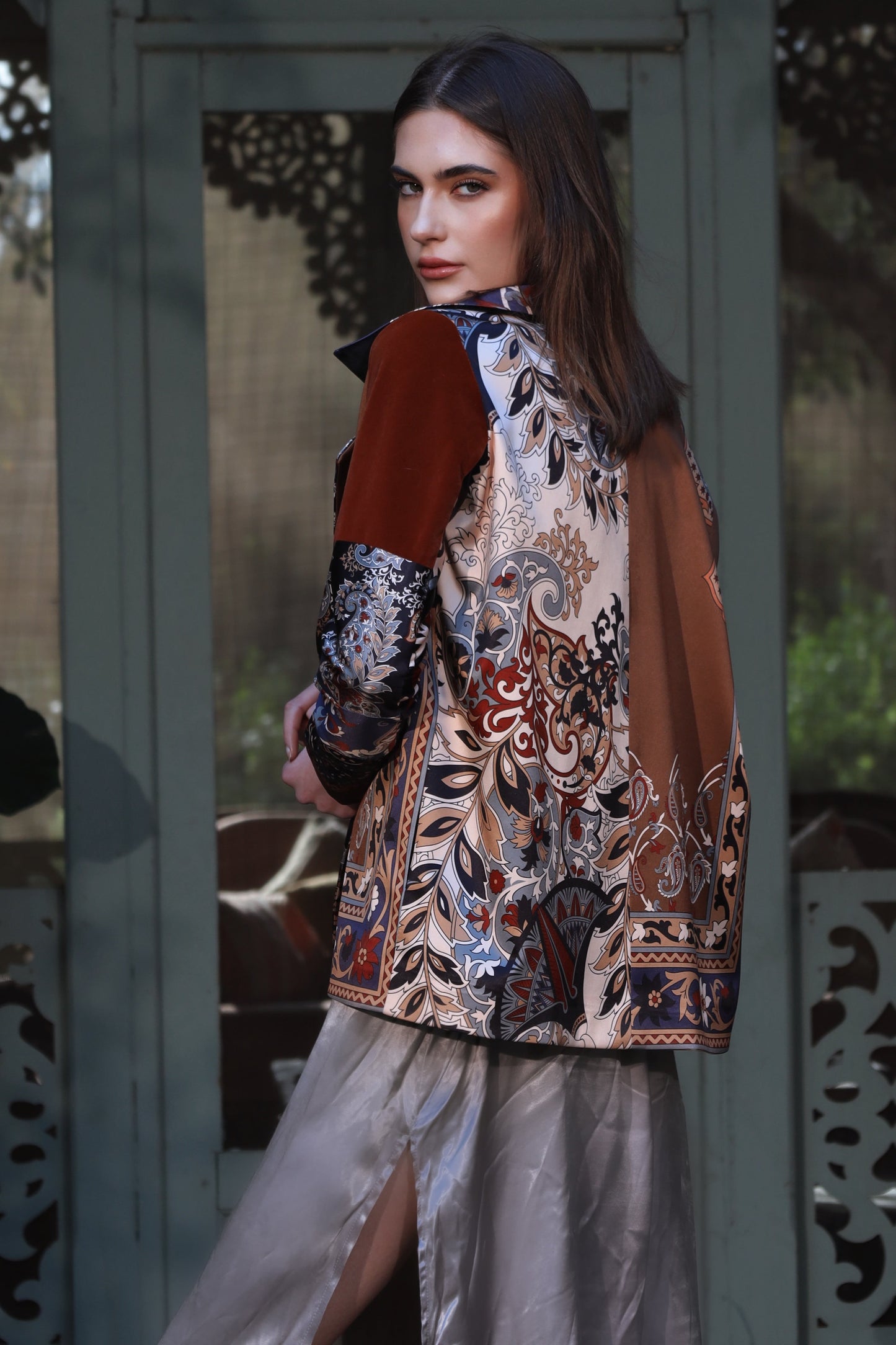 The Lotus Paisley | Mantle jacket
