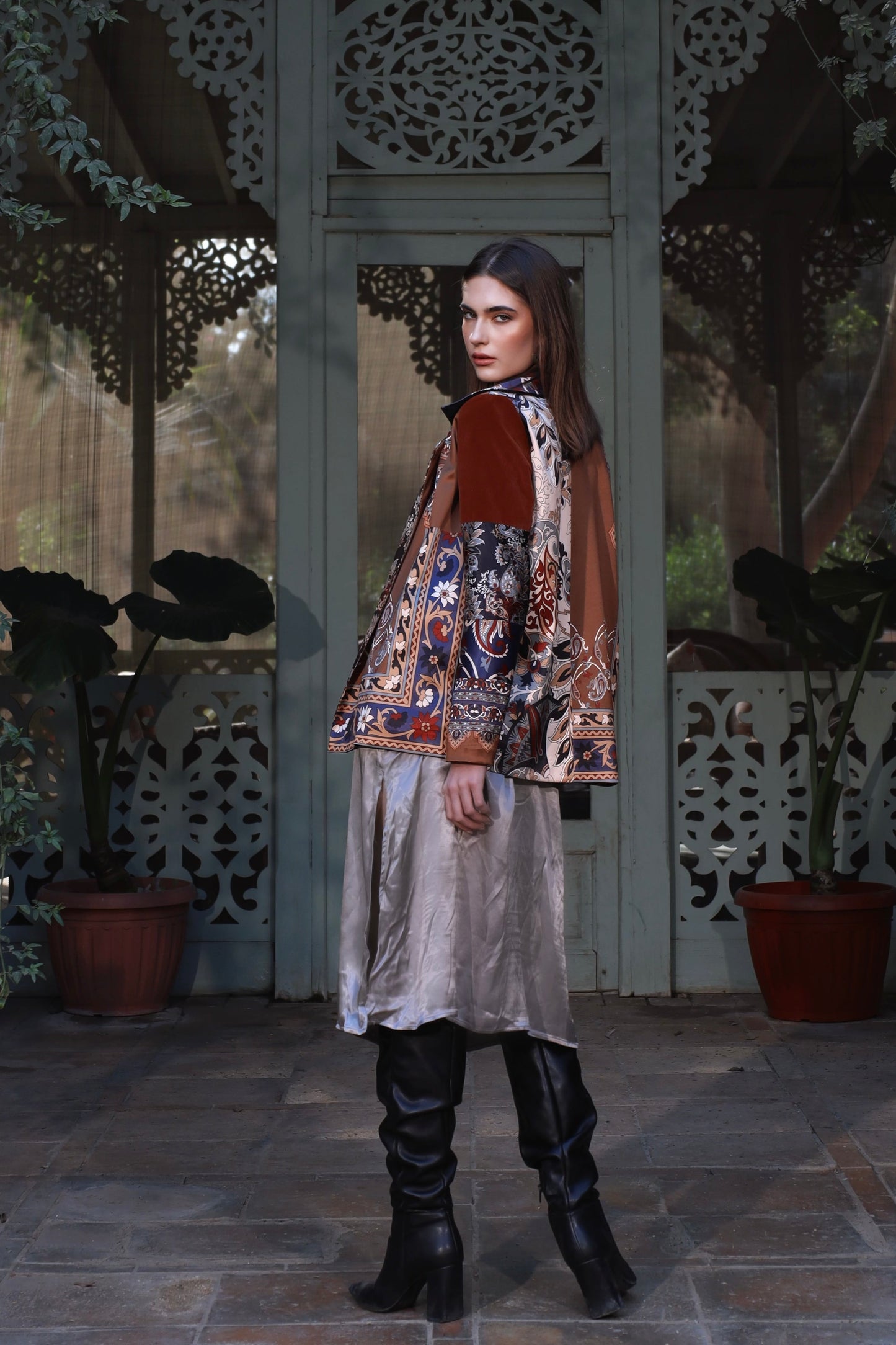 The Lotus Paisley | Mantle jacket