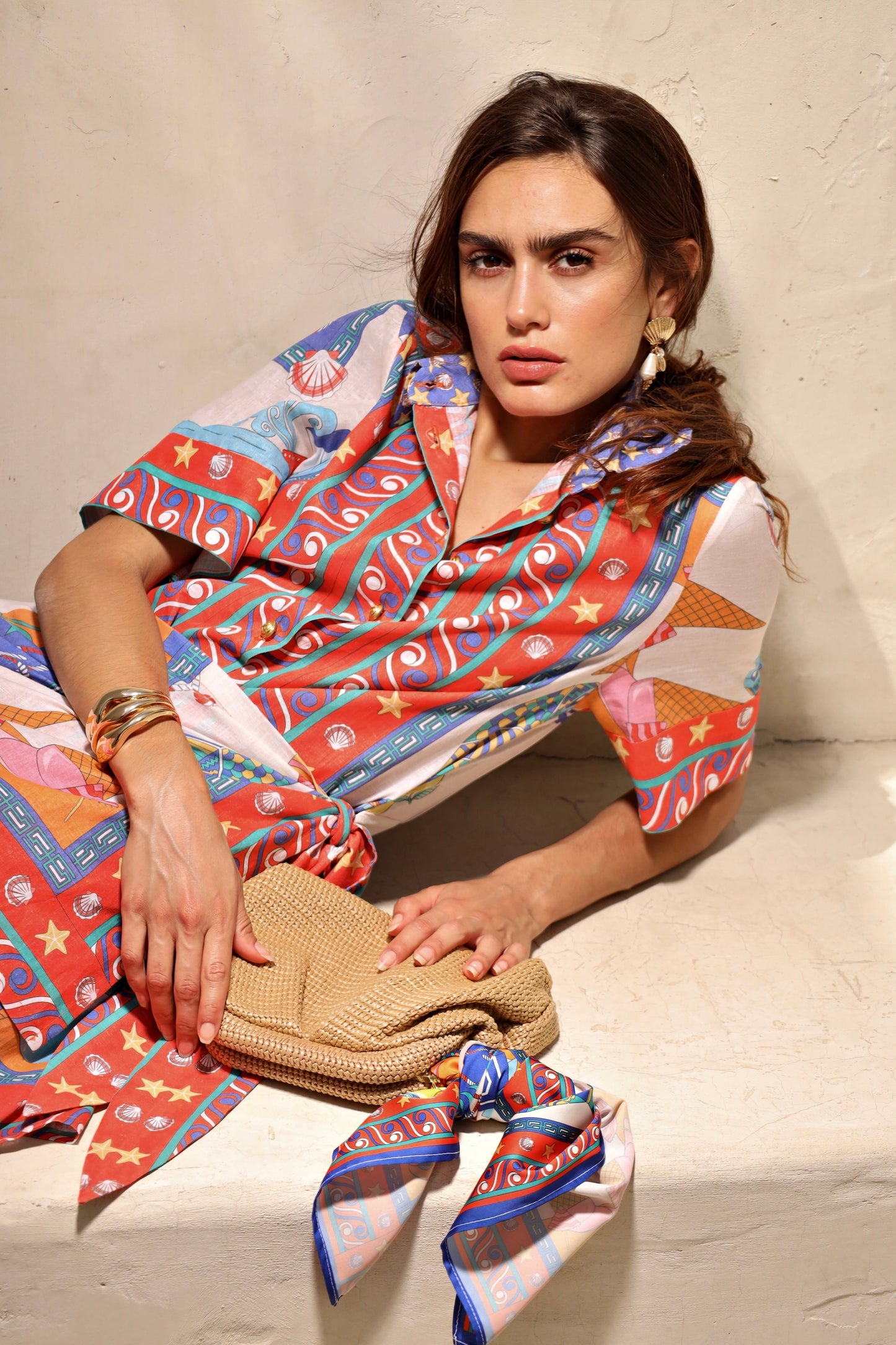 Serapeum Echo | Wrap Dress