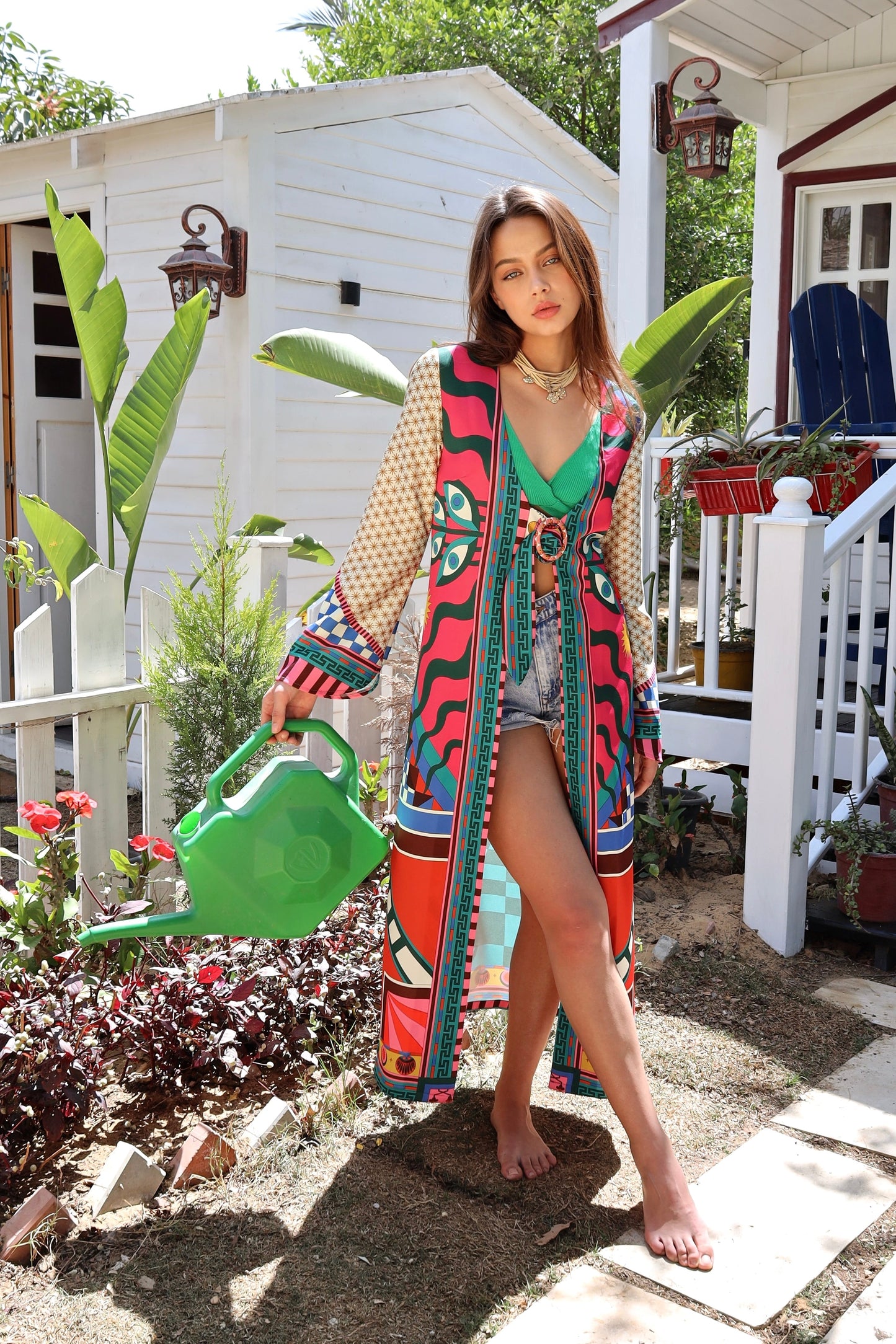 The Khepri Rising Sun | Buckle Cardigan