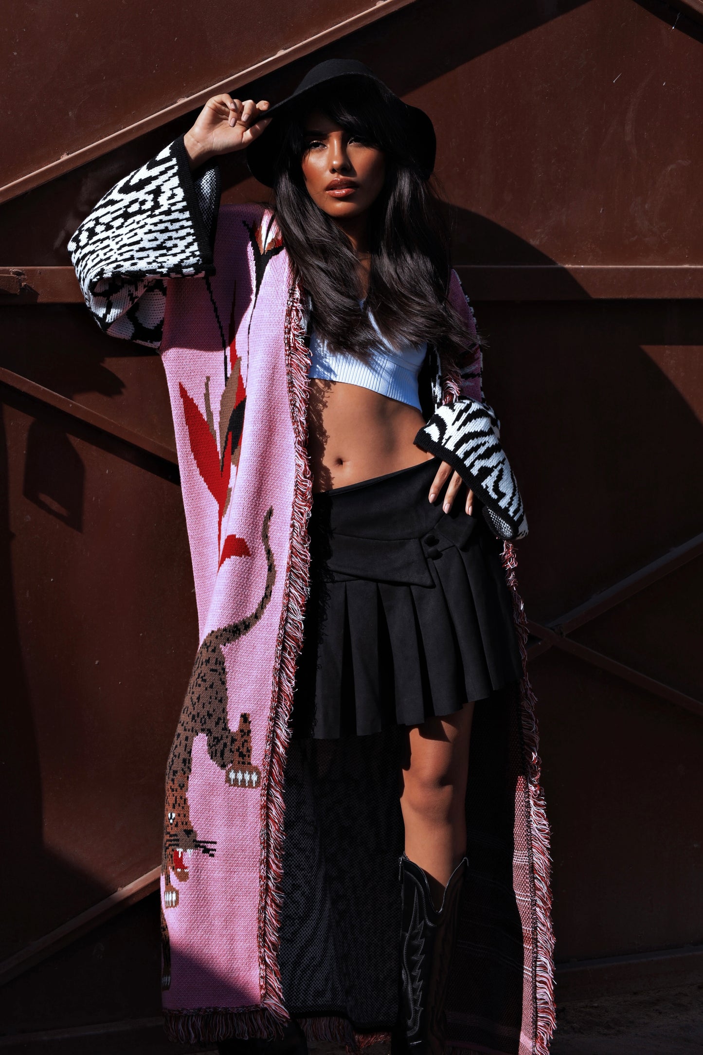 The Wild Lotus | Knit Cardigan