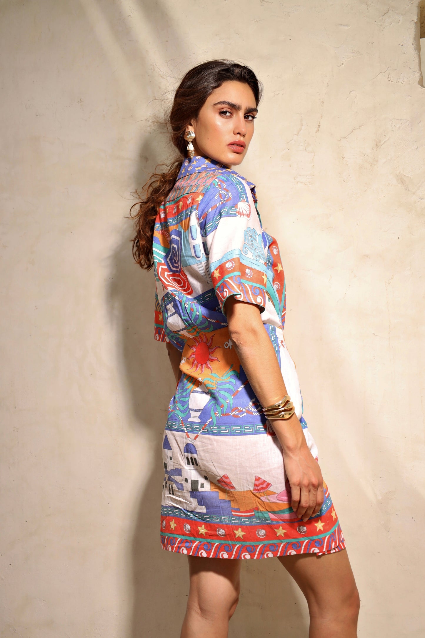 Serapeum Echo | Wrap Dress
