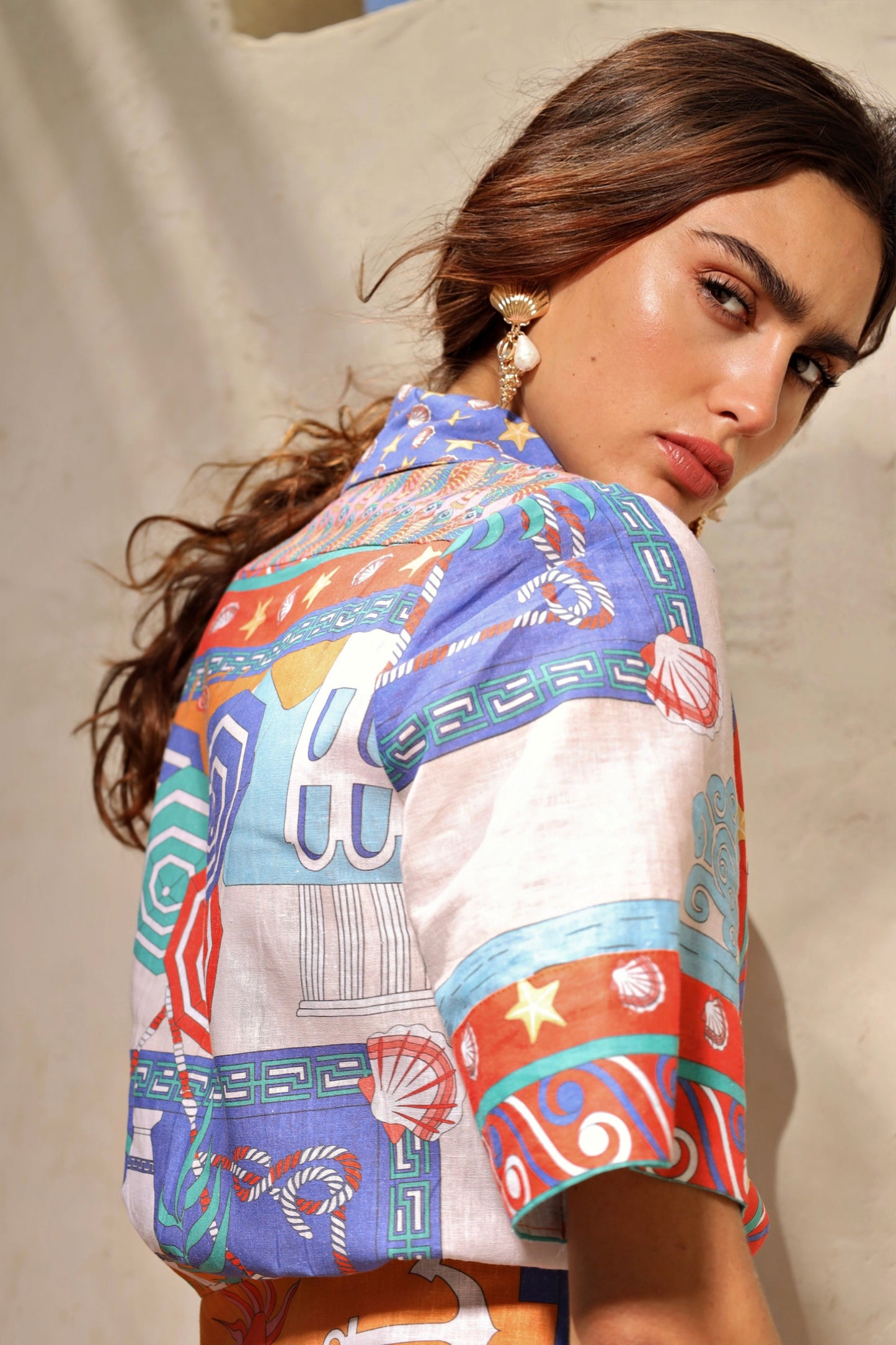 Serapeum Echo | Wrap Dress