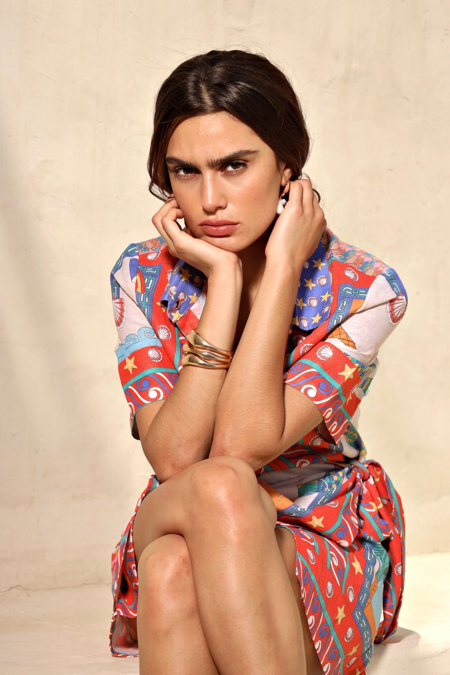 Serapeum Echo | Wrap Dress