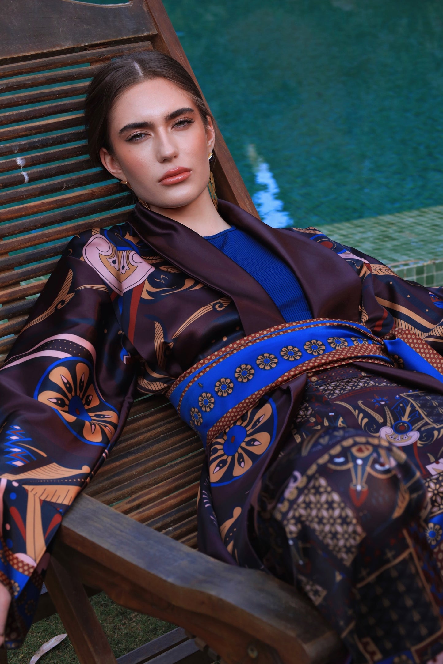 Scarlet Obelisk | Kimono Set