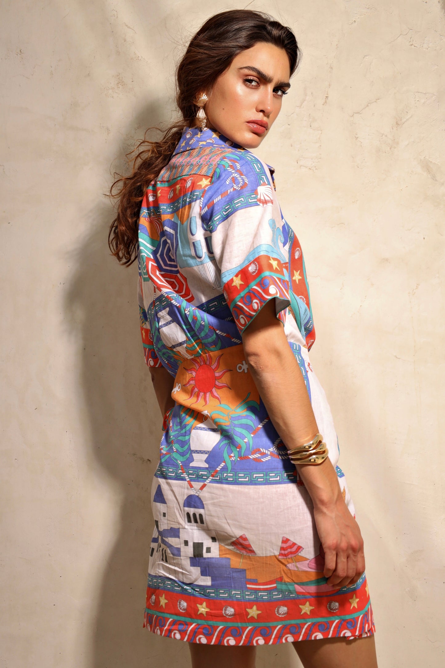 Serapeum Echo | Wrap Dress