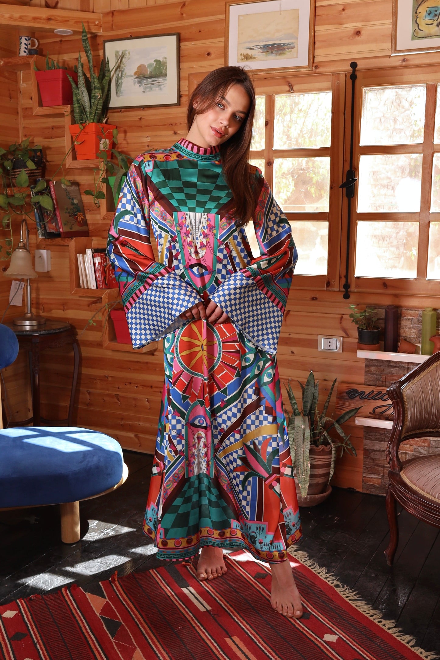 The Khepri Rising Sun | Maxi Multi-Wear Dress