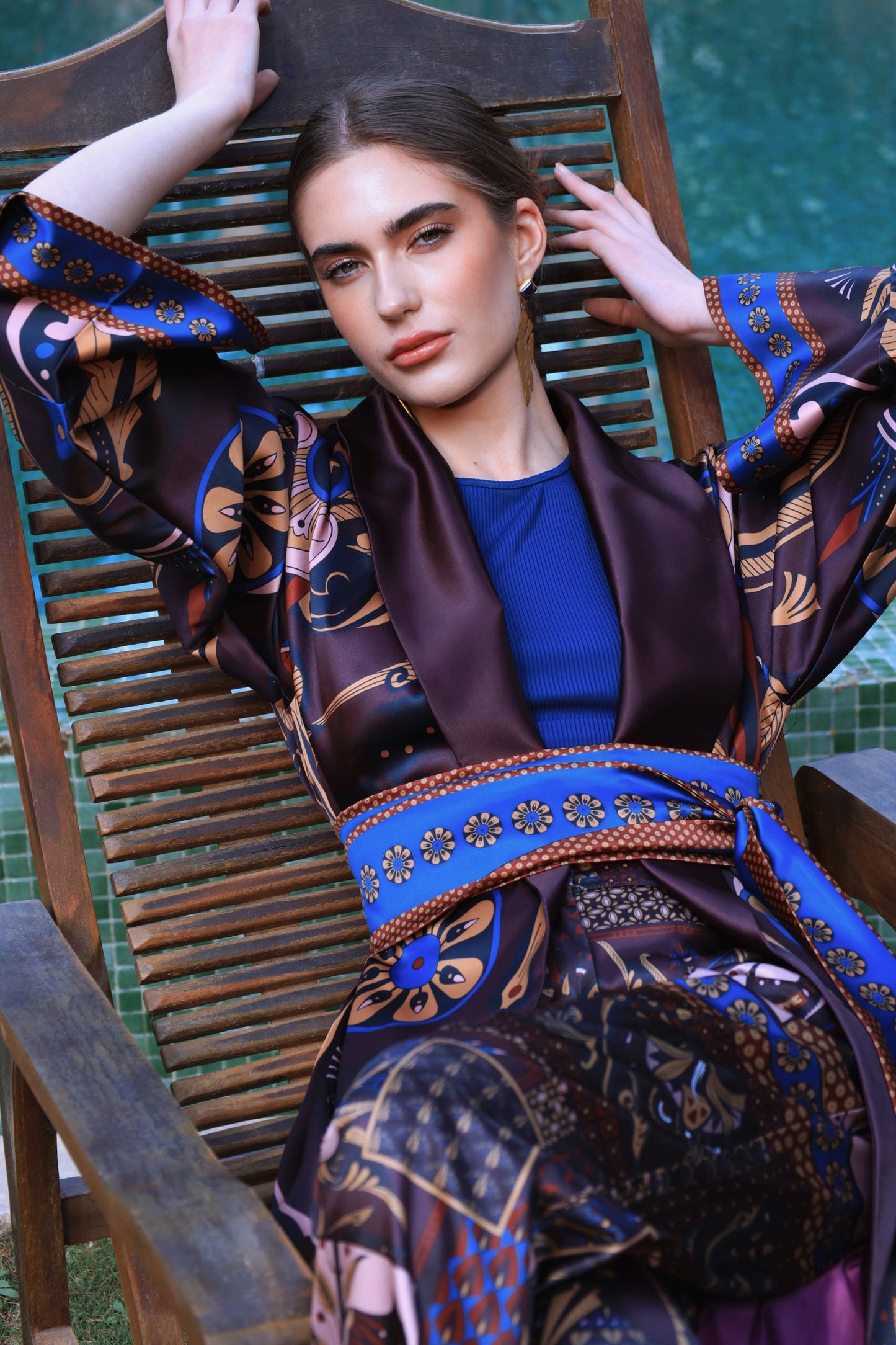 Scarlet Obelisk | Kimono Set