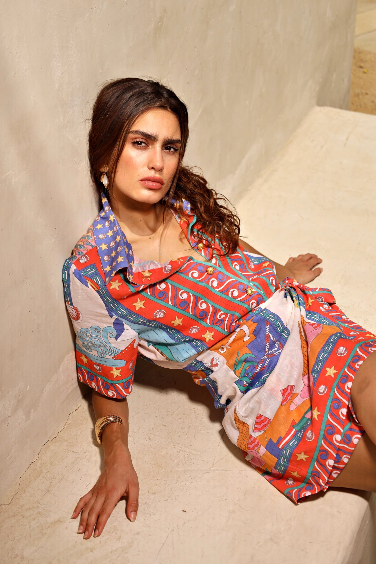 Serapeum Echo | Wrap Dress