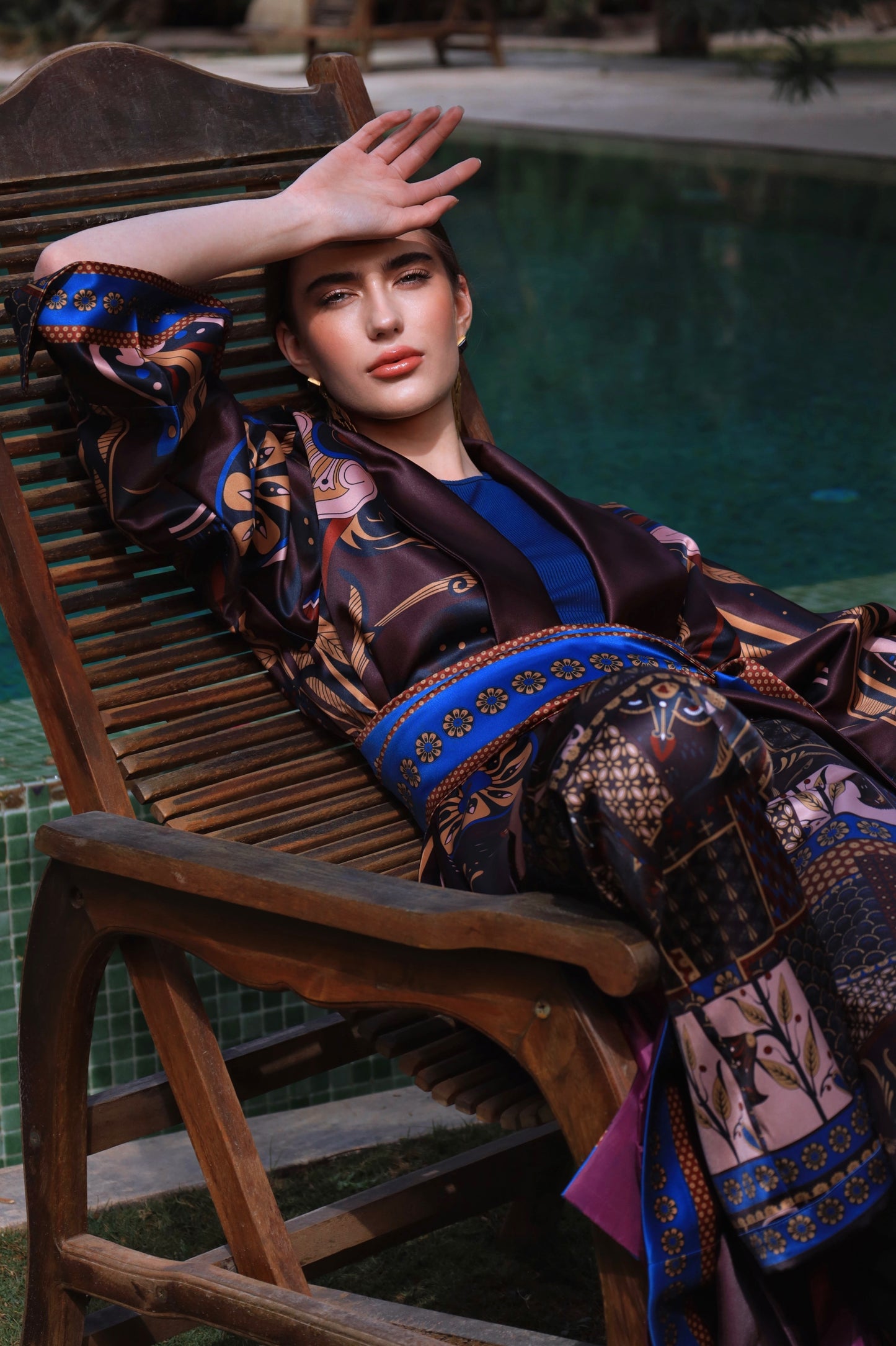 Scarlet Obelisk | Kimono Set
