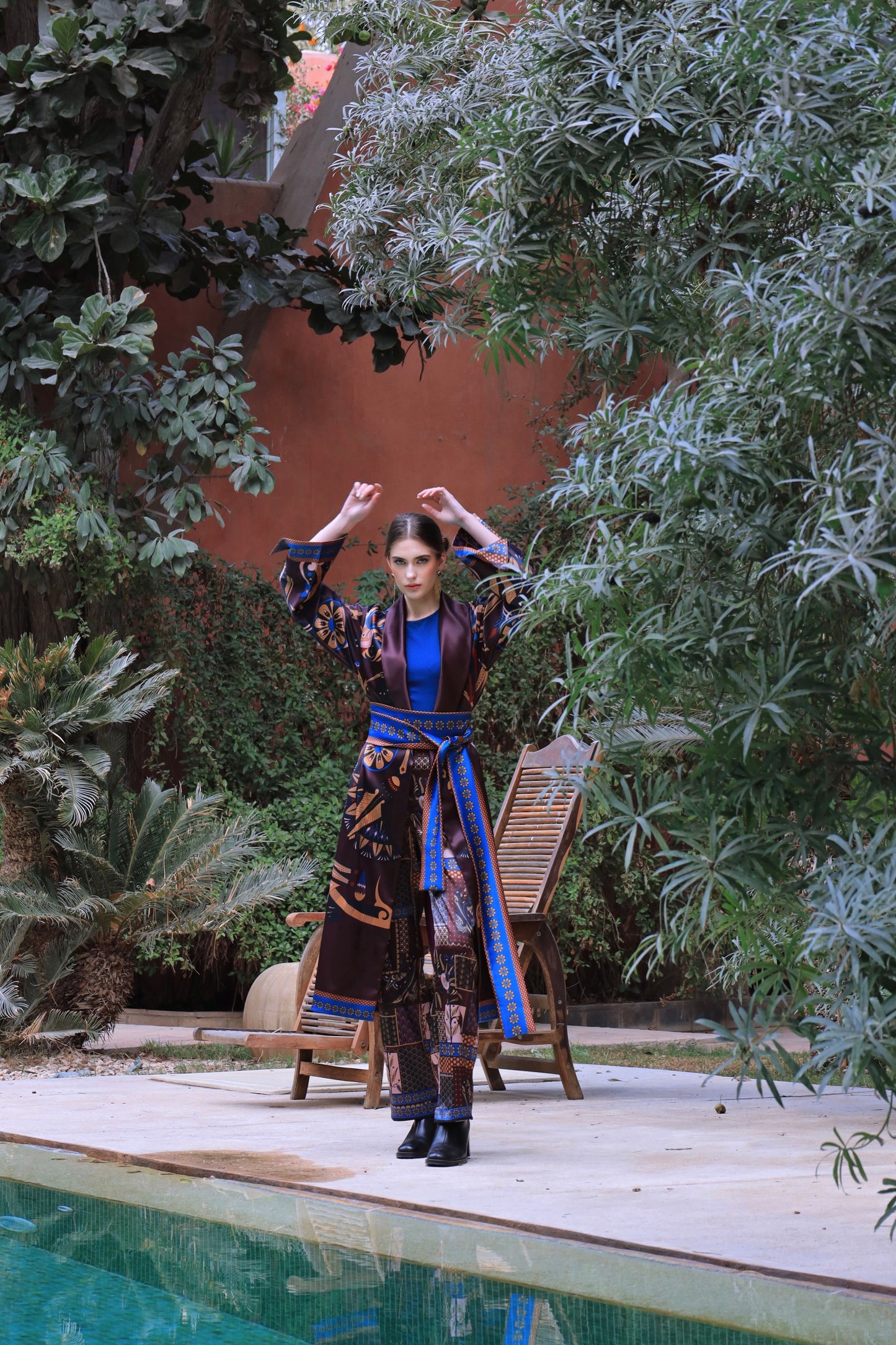 Scarlet Obelisk | Kimono Set