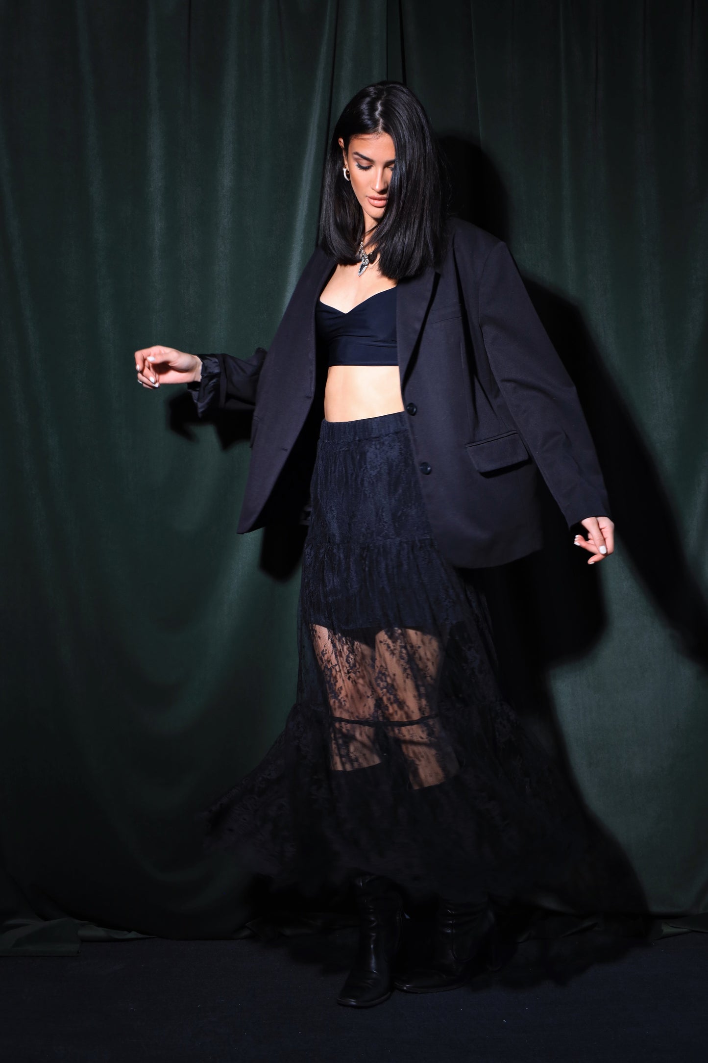 Moonlit | Lace Skirt