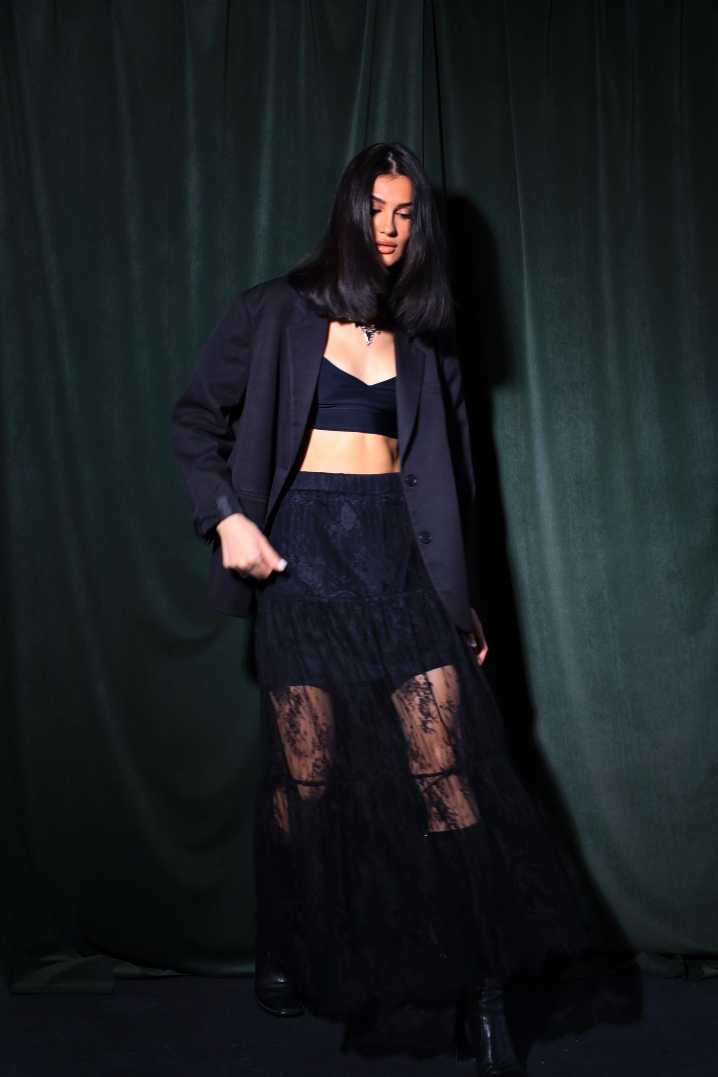 Moonlit | Lace Skirt