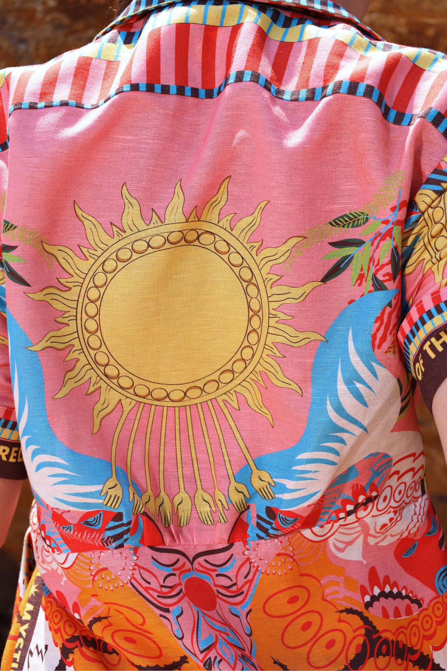 The Mystical Lion | Linen Dress