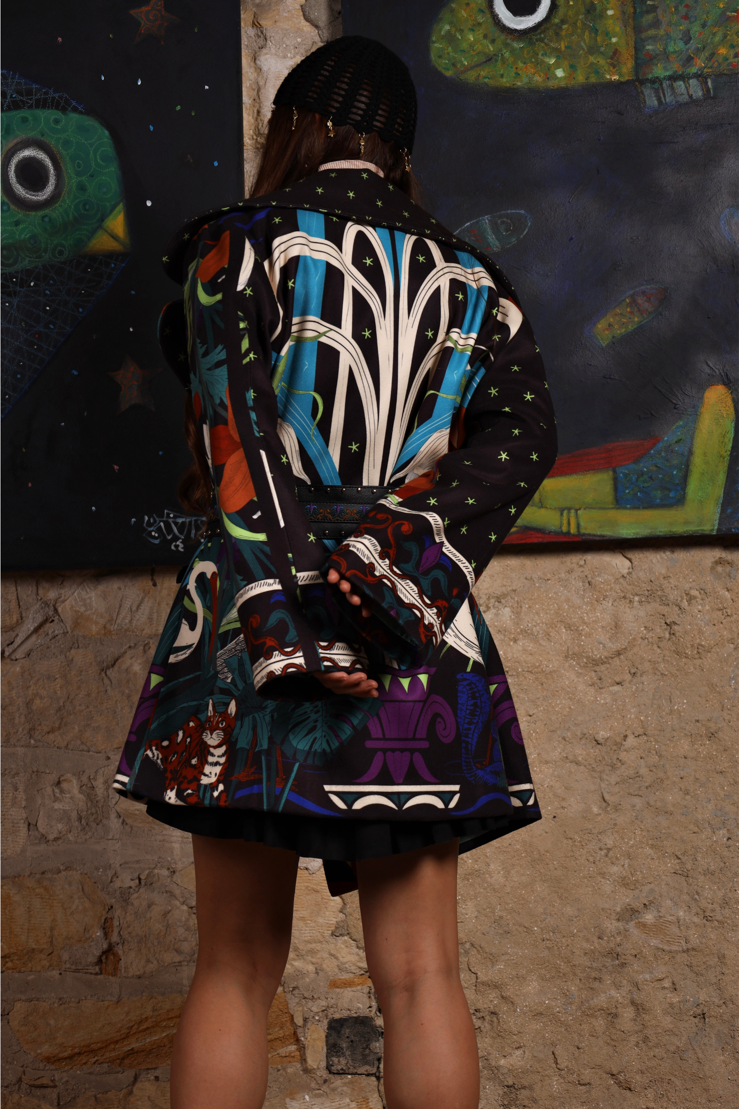 Currents of Tefnut - Wool Coat