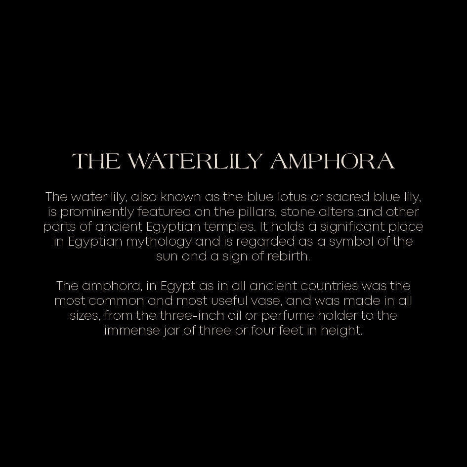 The Waterlily Amphora Earrings