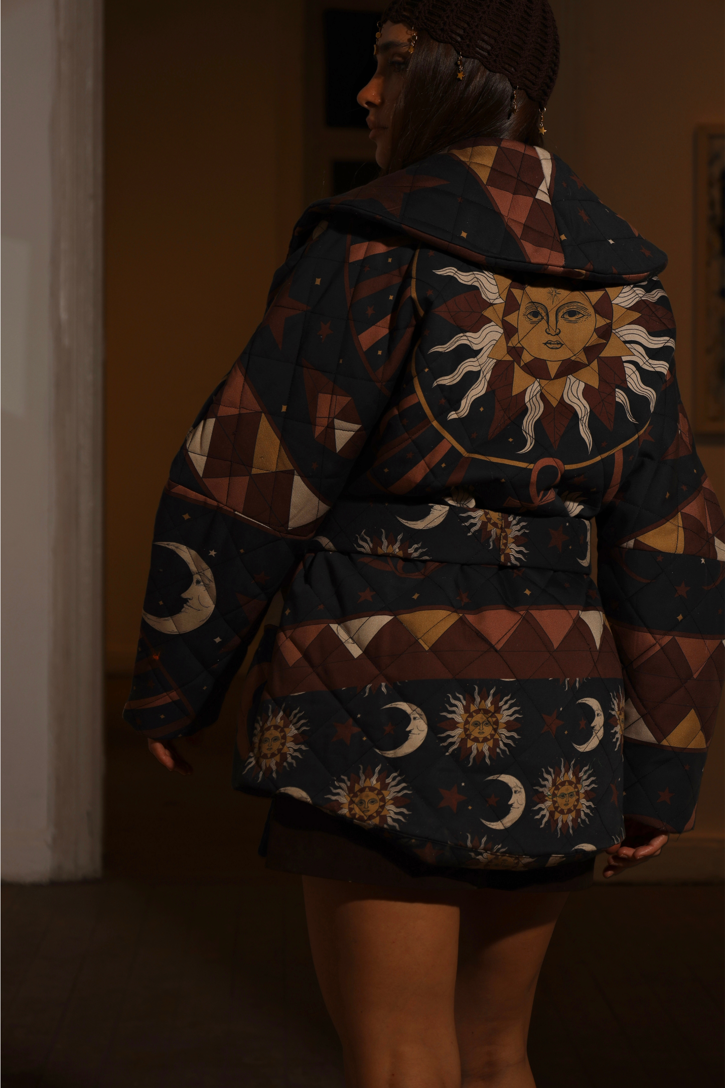 Radiance of Ra - Quilted Coat