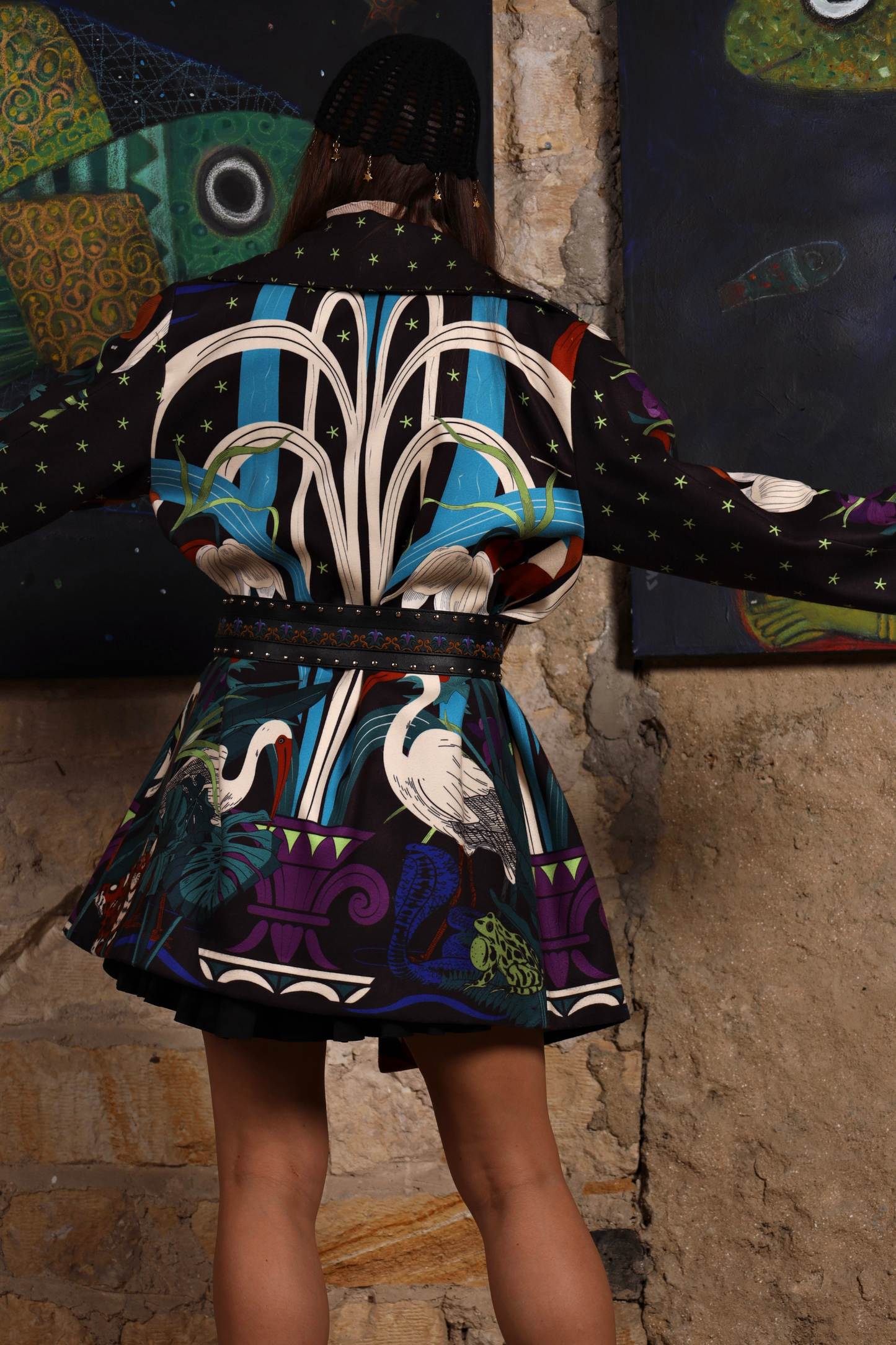 Currents of Tefnut - Wool Coat