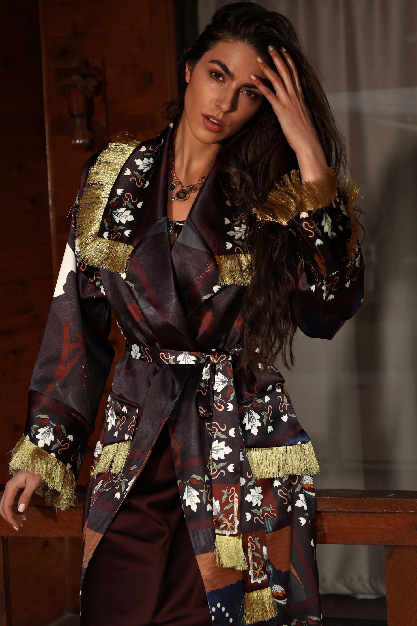 The Crimson Orchard | Coat