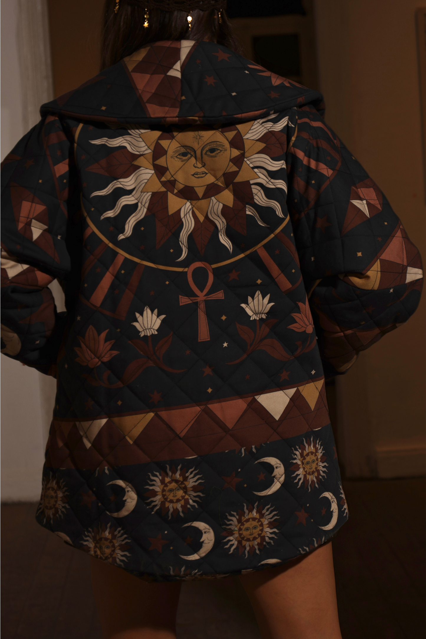 Radiance of Ra - Quilted Coat