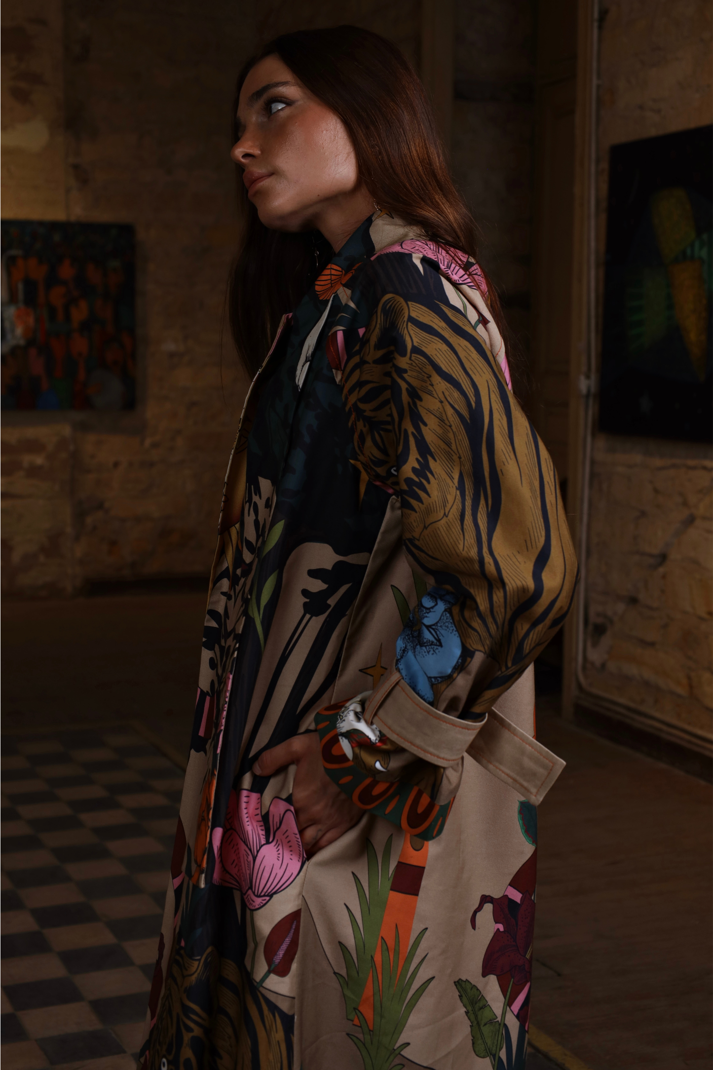 Guardian of Geb - Trench Coat