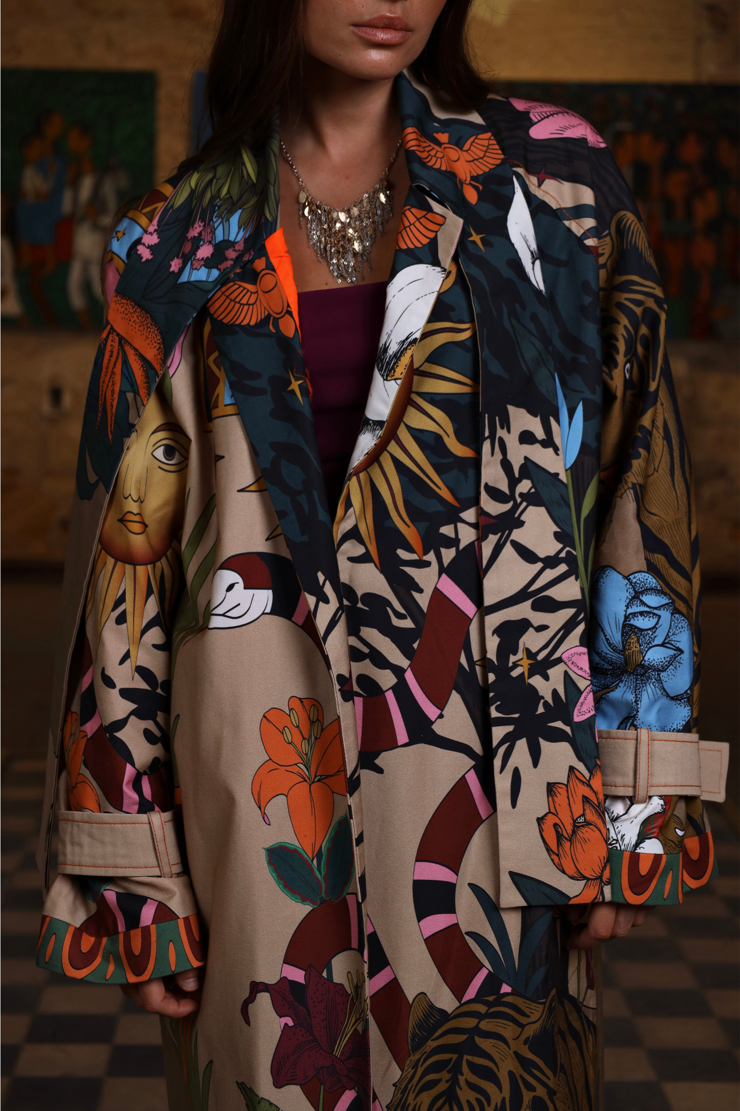 Guardian of Geb - Trench Coat