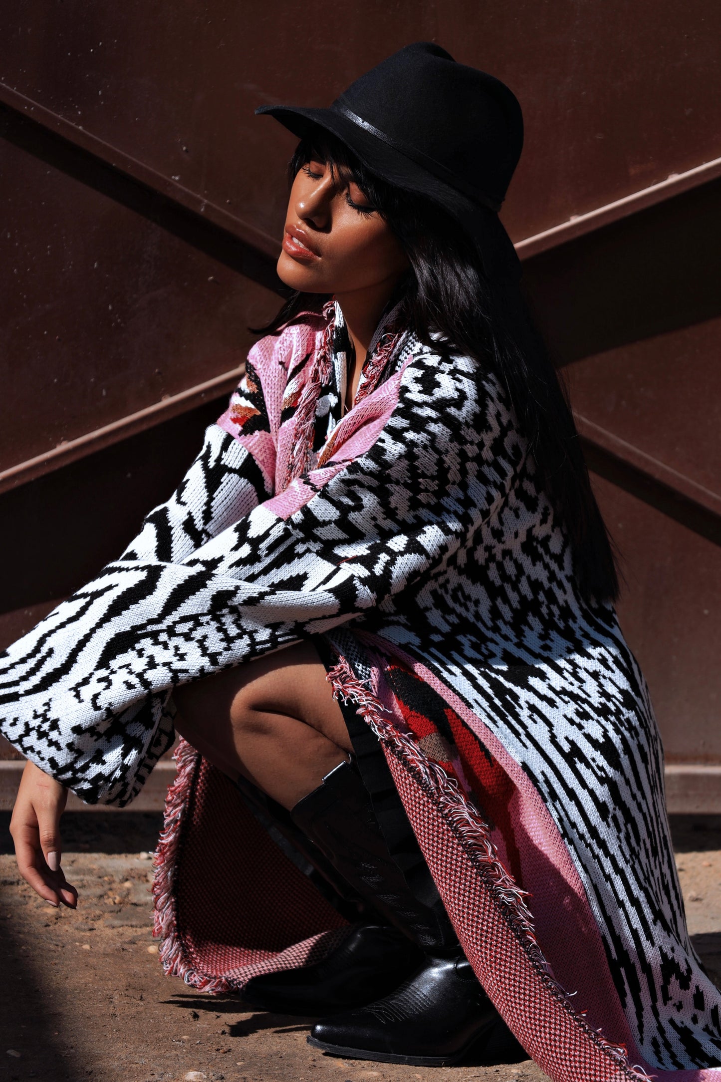The Wild Lotus | Knit Cardigan