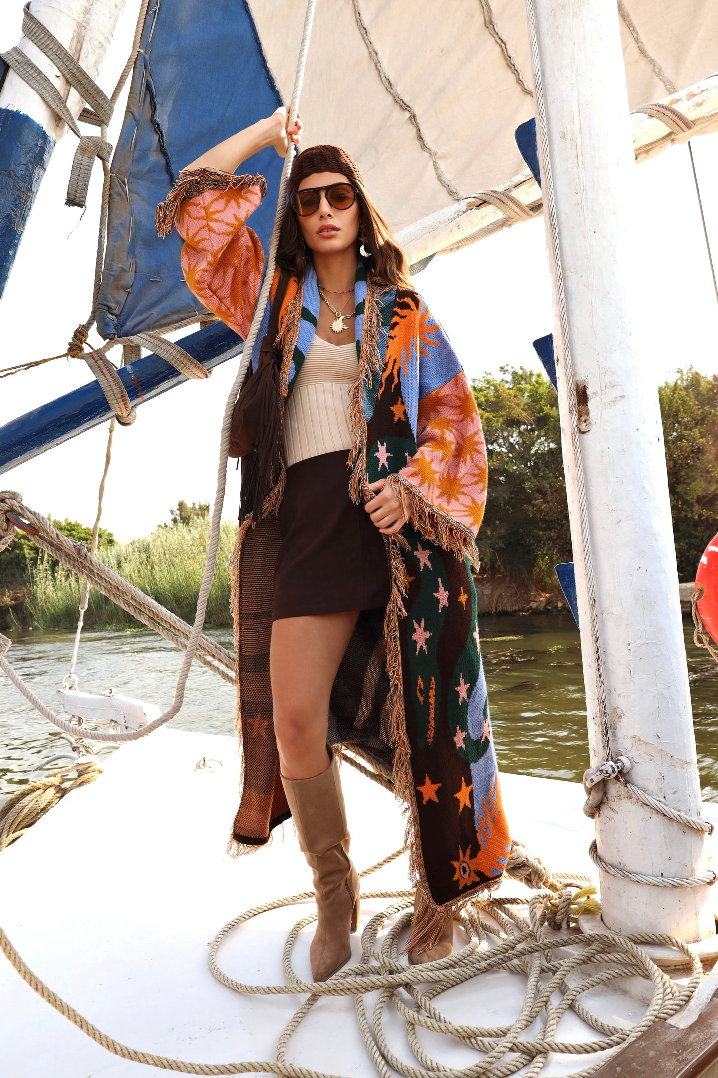 The Celestial Voyage | Knit Cardigan