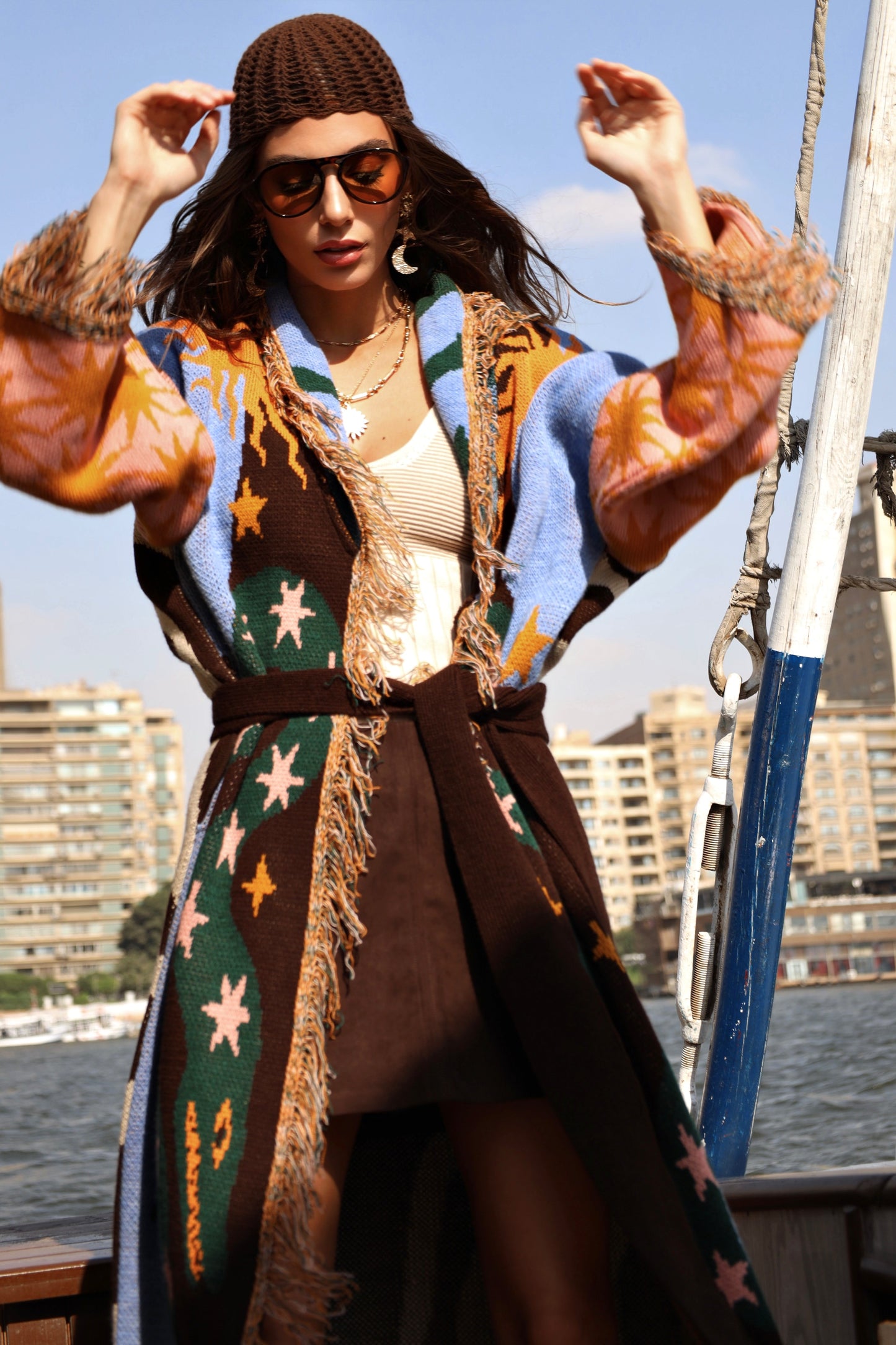 The Celestial Voyage | Knit Cardigan