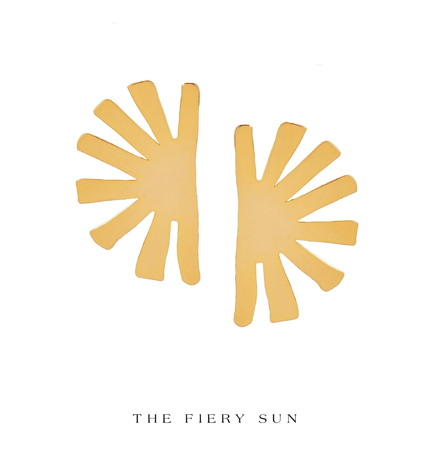 The Fiery Sun Earrings