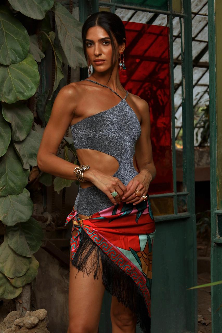 Banana Bloom | Fringe Cover-Up