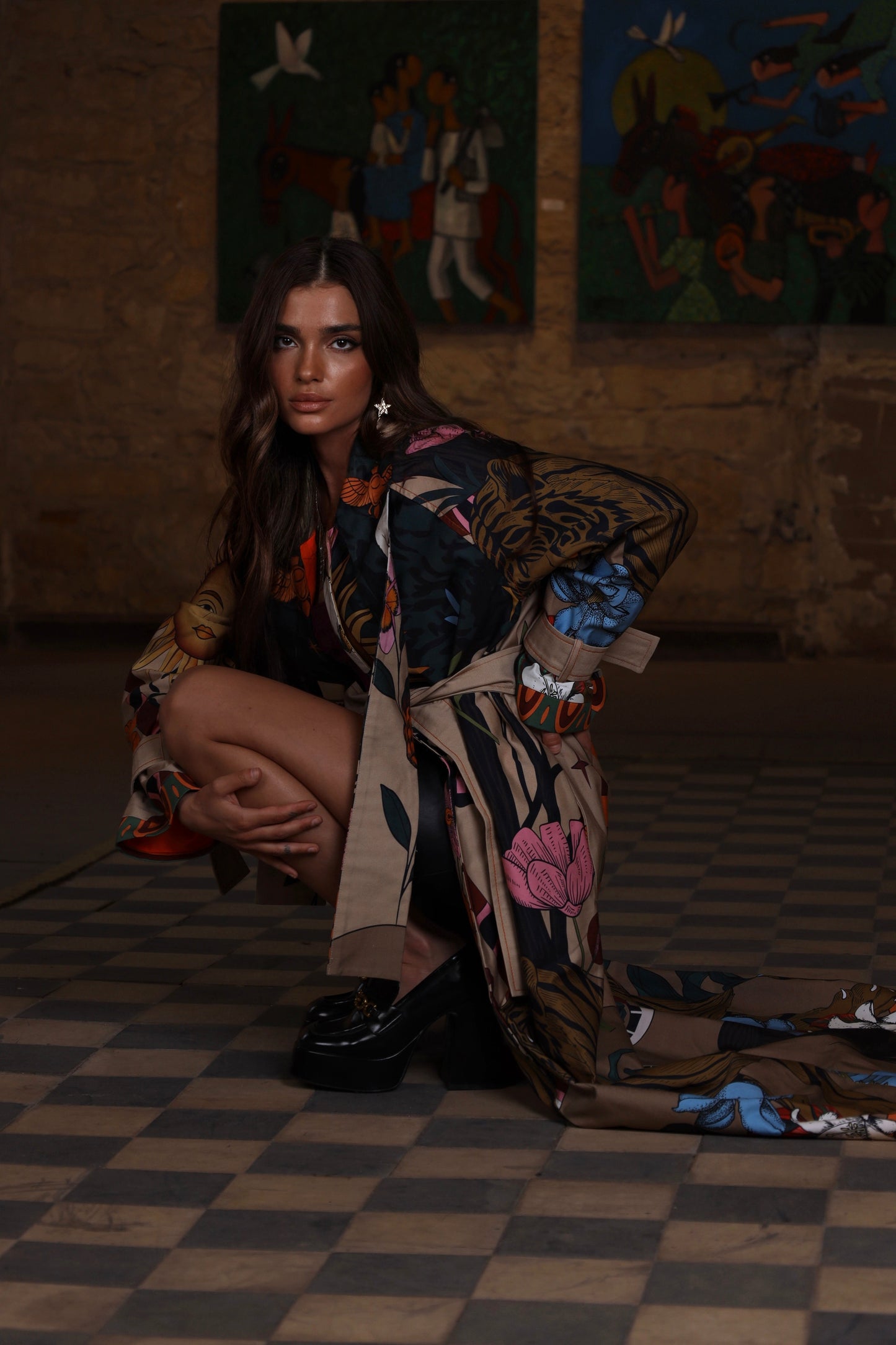 Guardian of Geb - Trench Coat