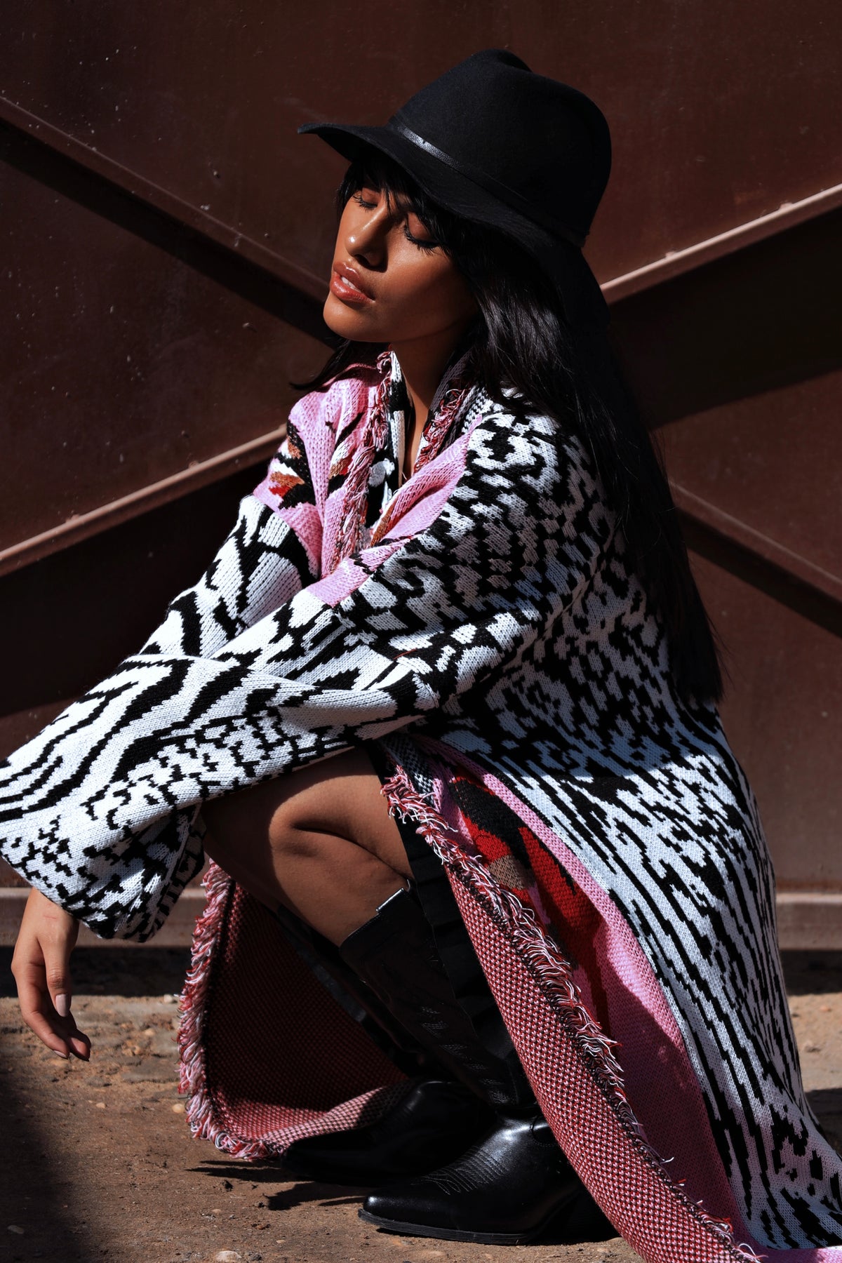 The Wild Lotus | Knit Cardigan