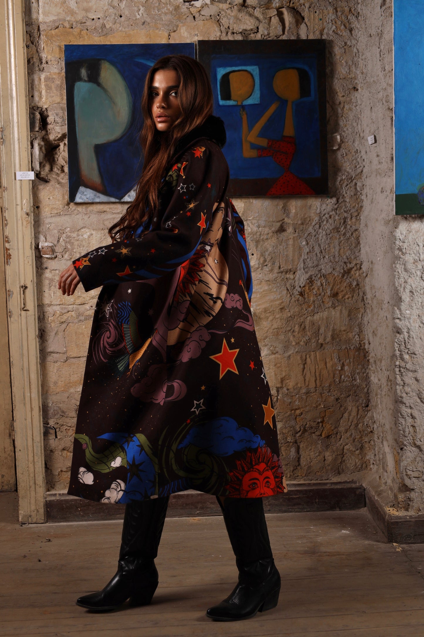 Whispers of Shu - Wool Coat