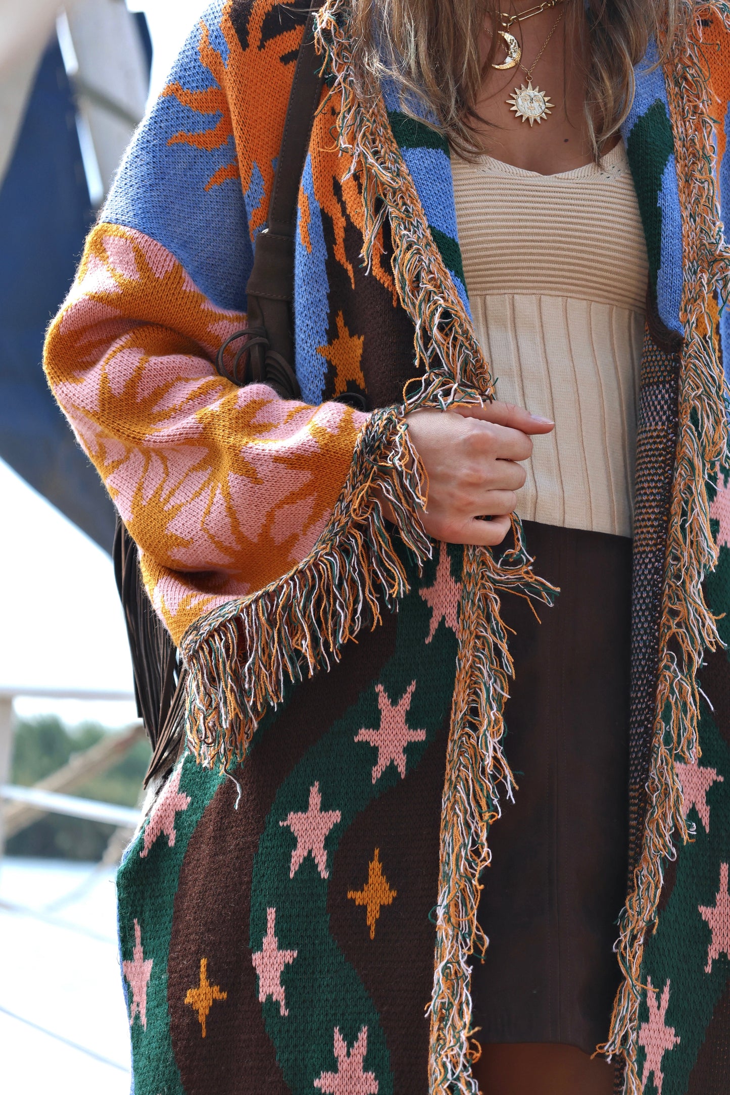 The Celestial Voyage | Knit Cardigan