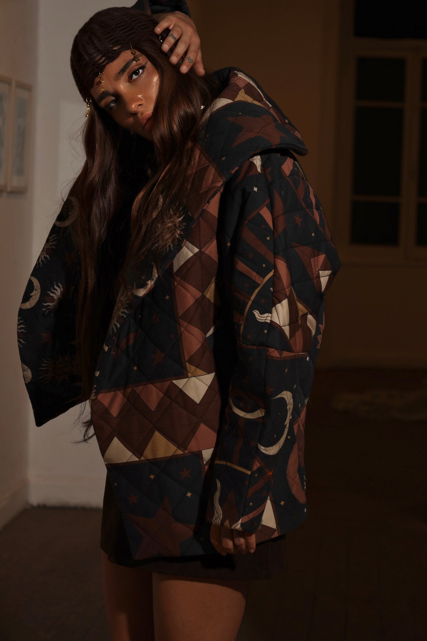 Radiance of Ra - Quilted Coat
