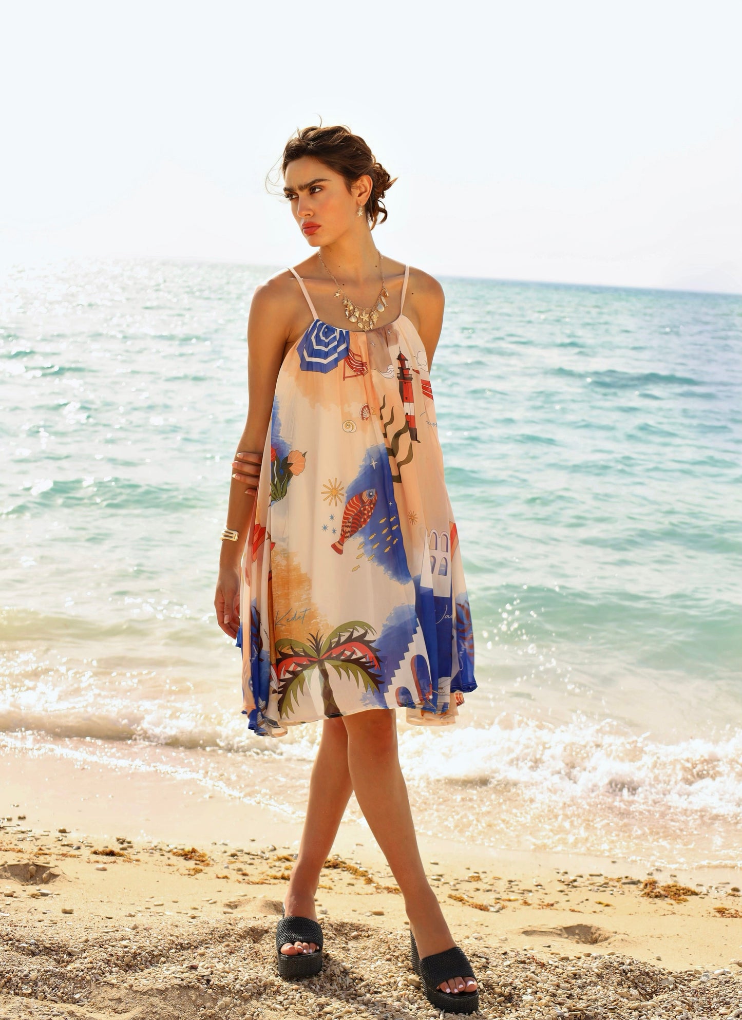 Calliope of the Coast | Midi Dress