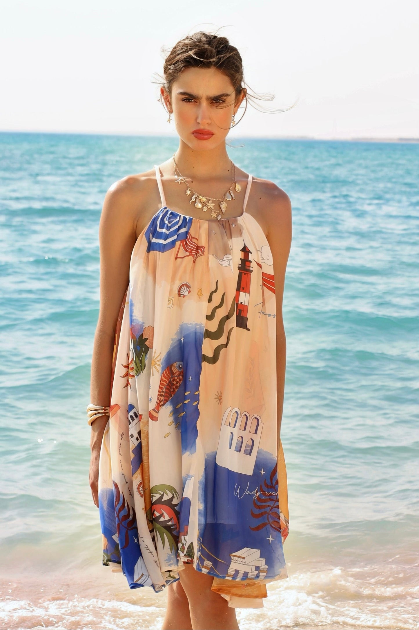 Calliope of the Coast | Midi Dress