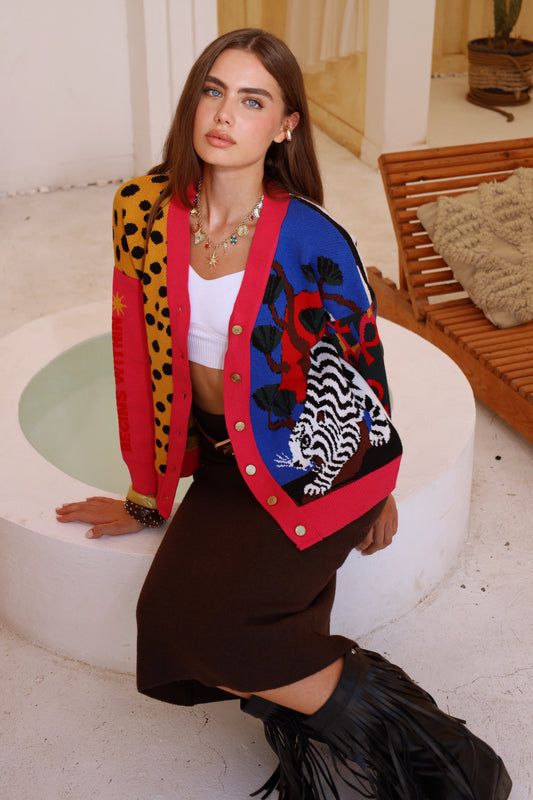 Wild Instinct  | Knit Cardigan