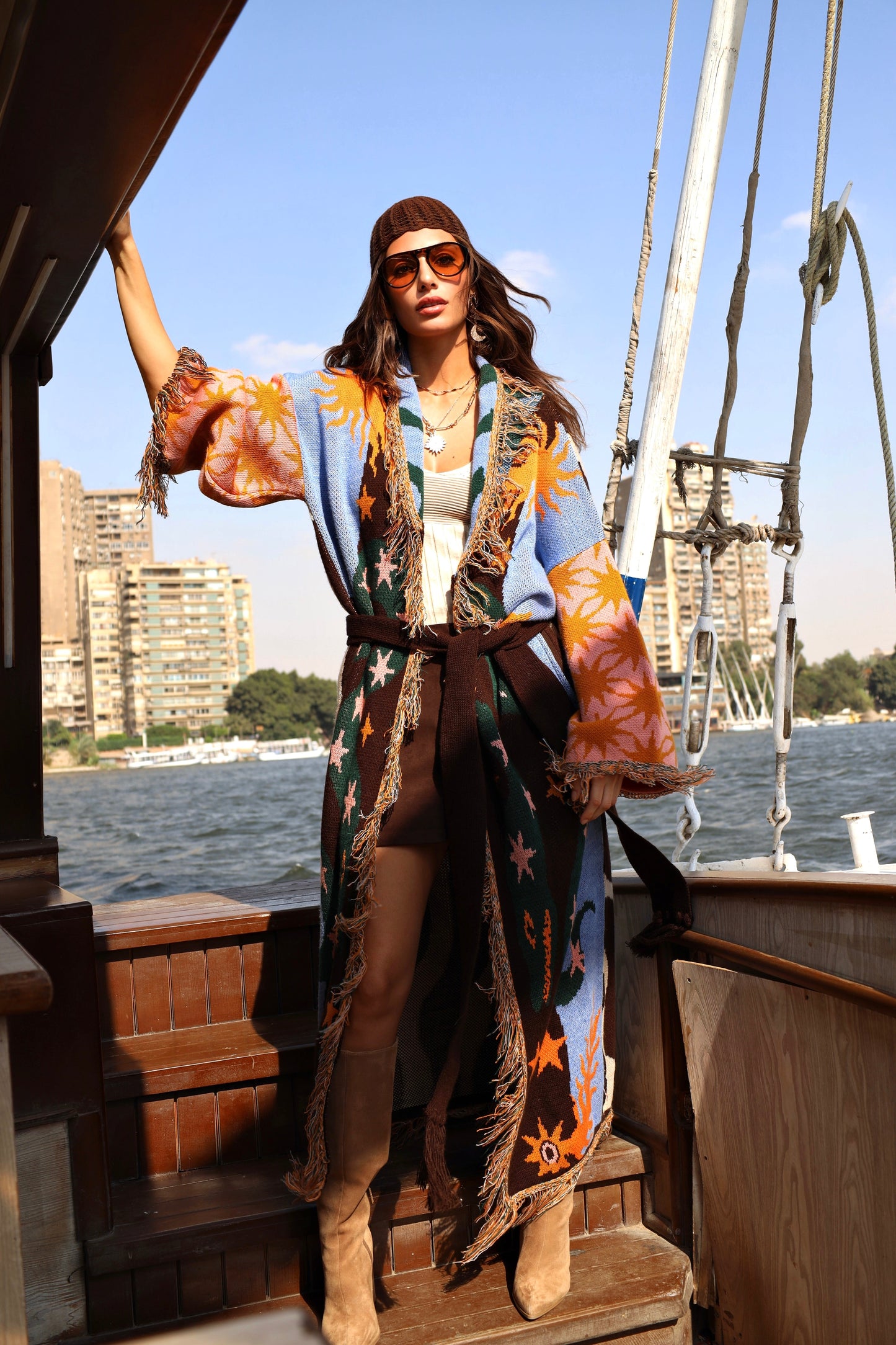 The Celestial Voyage | Knit Cardigan