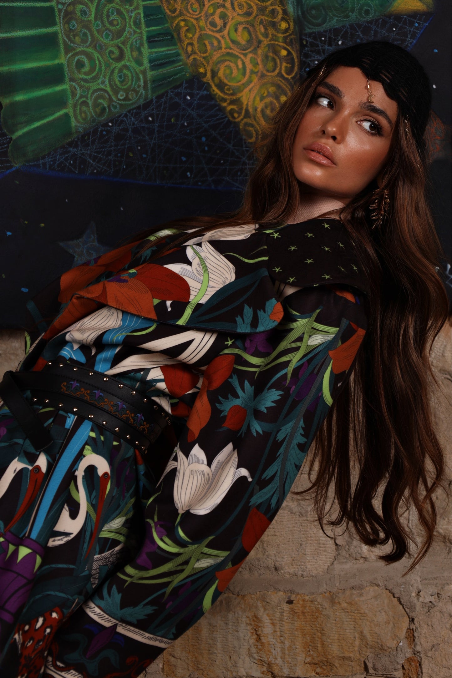 Currents of Tefnut - Wool Coat