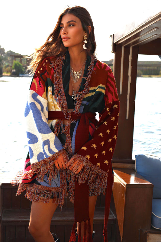 Tides of Sobek | Knit Cardigan