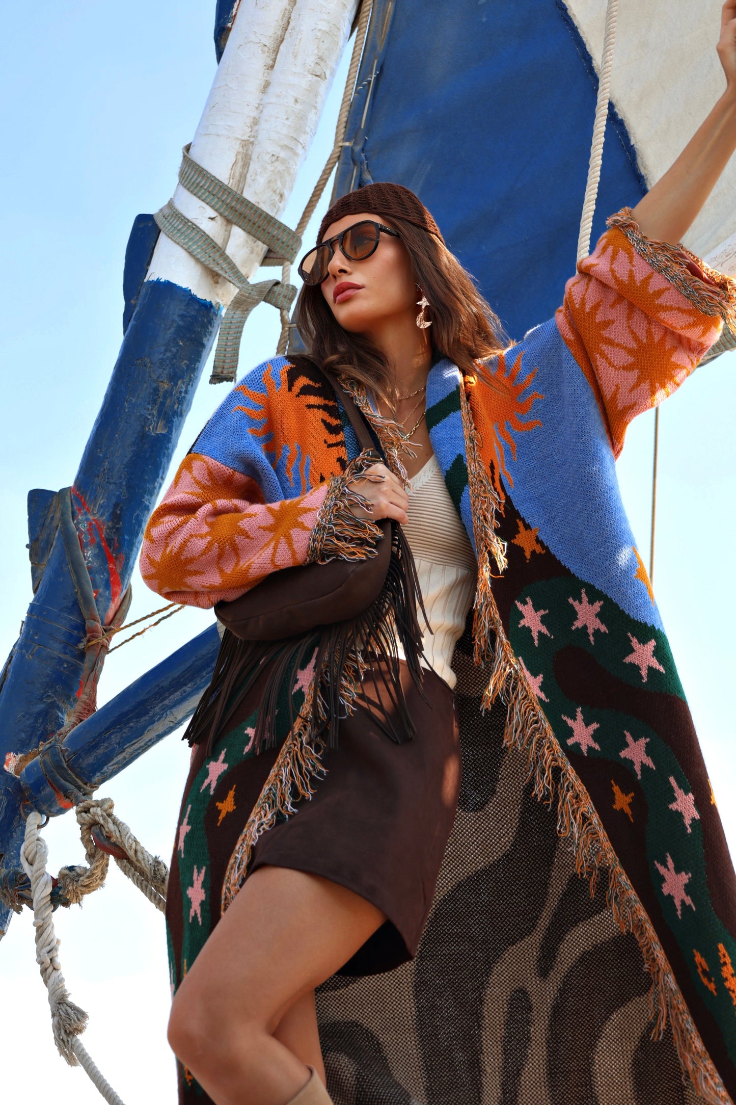 The Celestial Voyage | Knit Cardigan