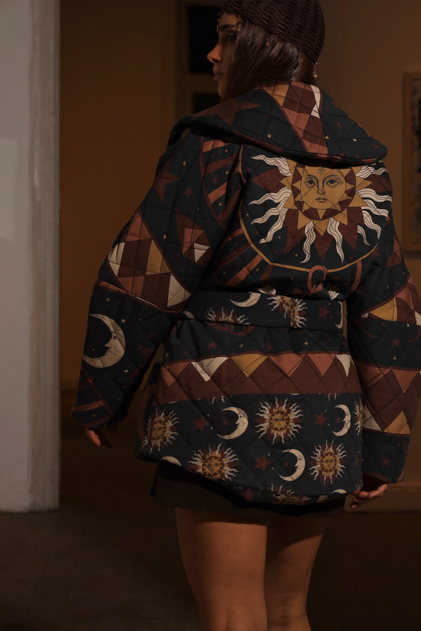 Radiance of Ra - Quilted Coat