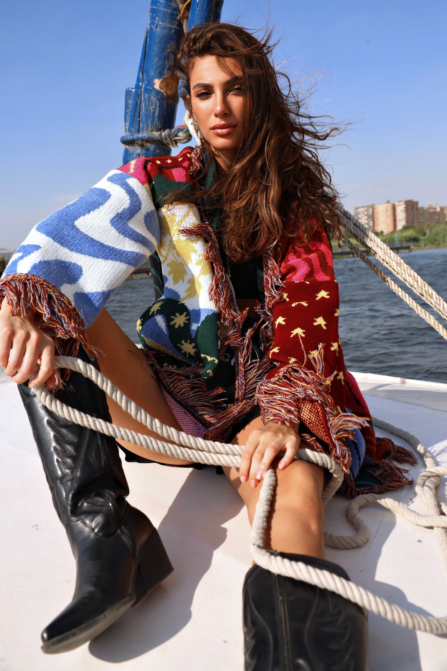 Tides of Sobek | Knit Cardigan