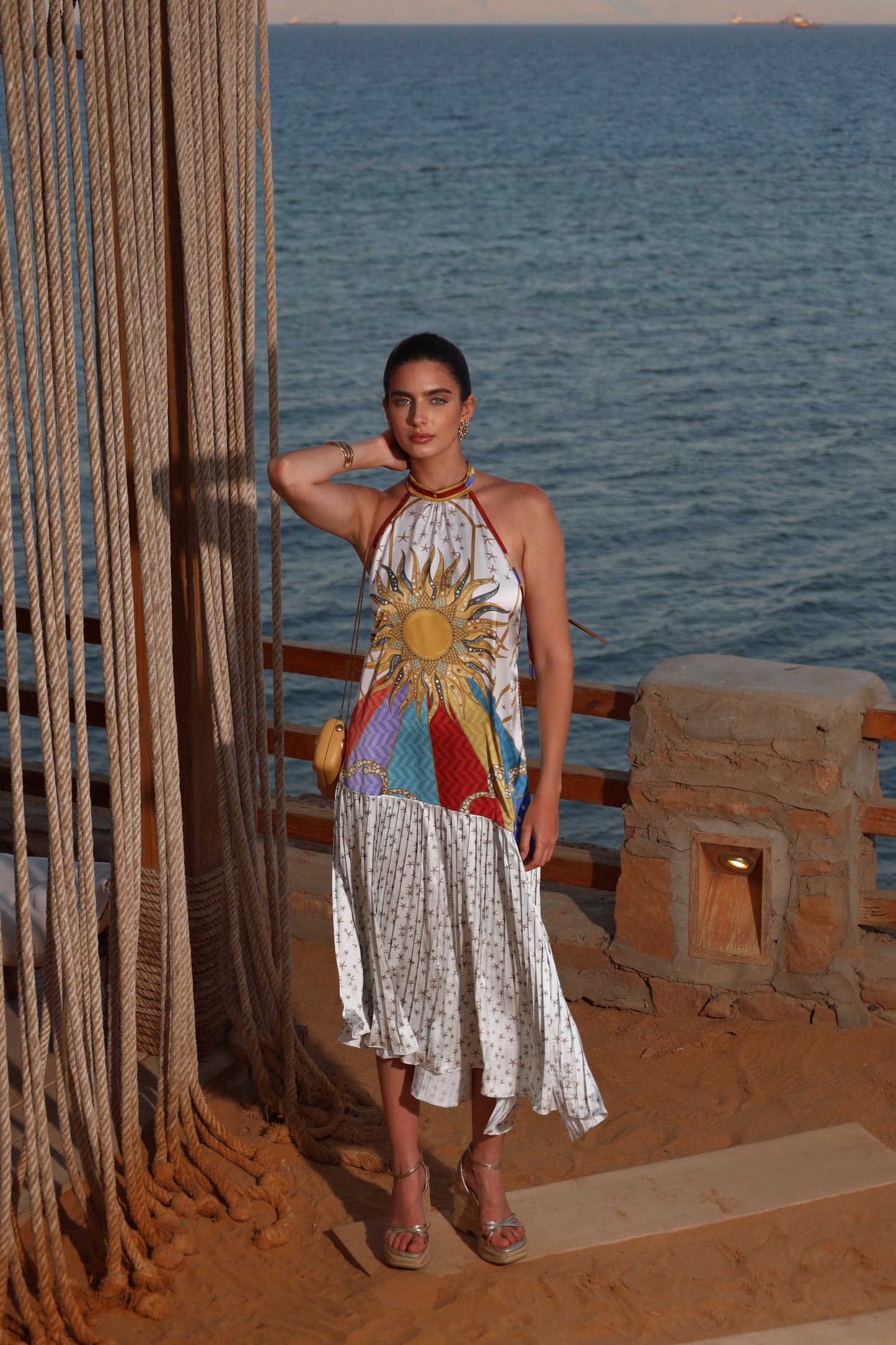 The Celestial Sun | Backless Dress