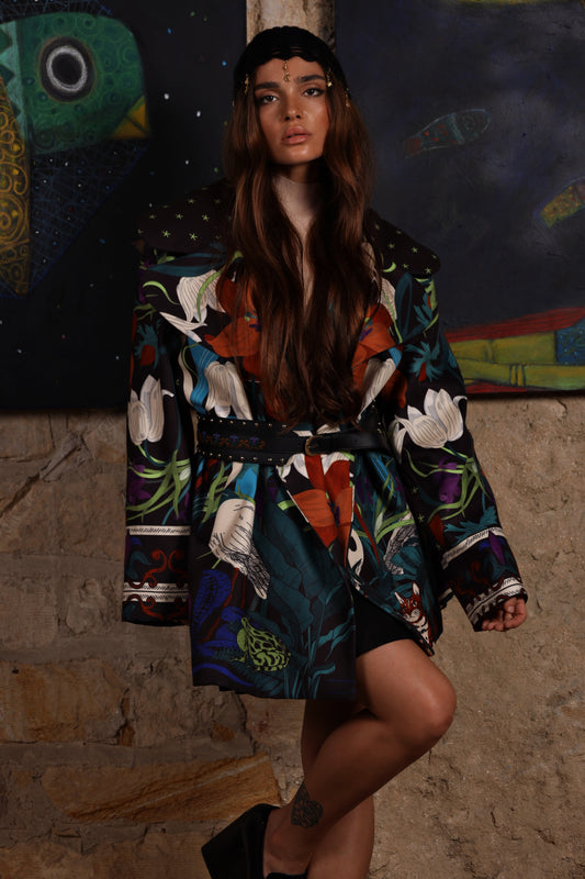 Currents of Tefnut - Wool Coat