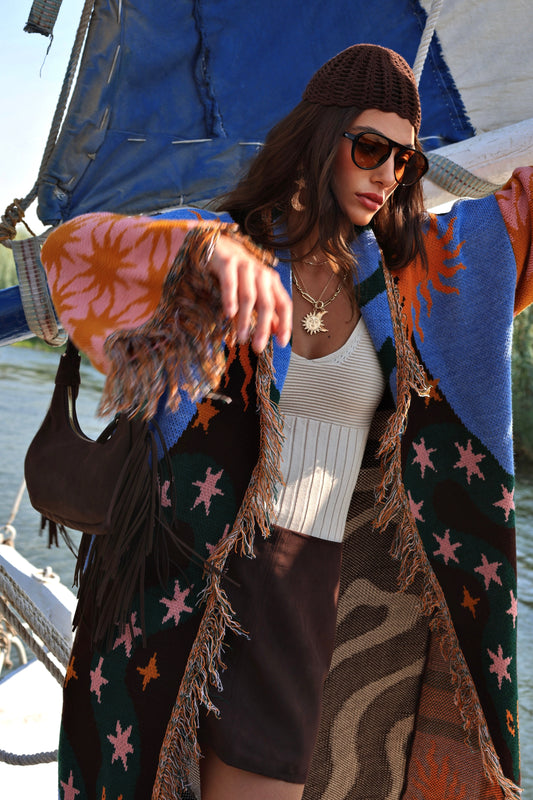 The Celestial Voyage | Knit Cardigan