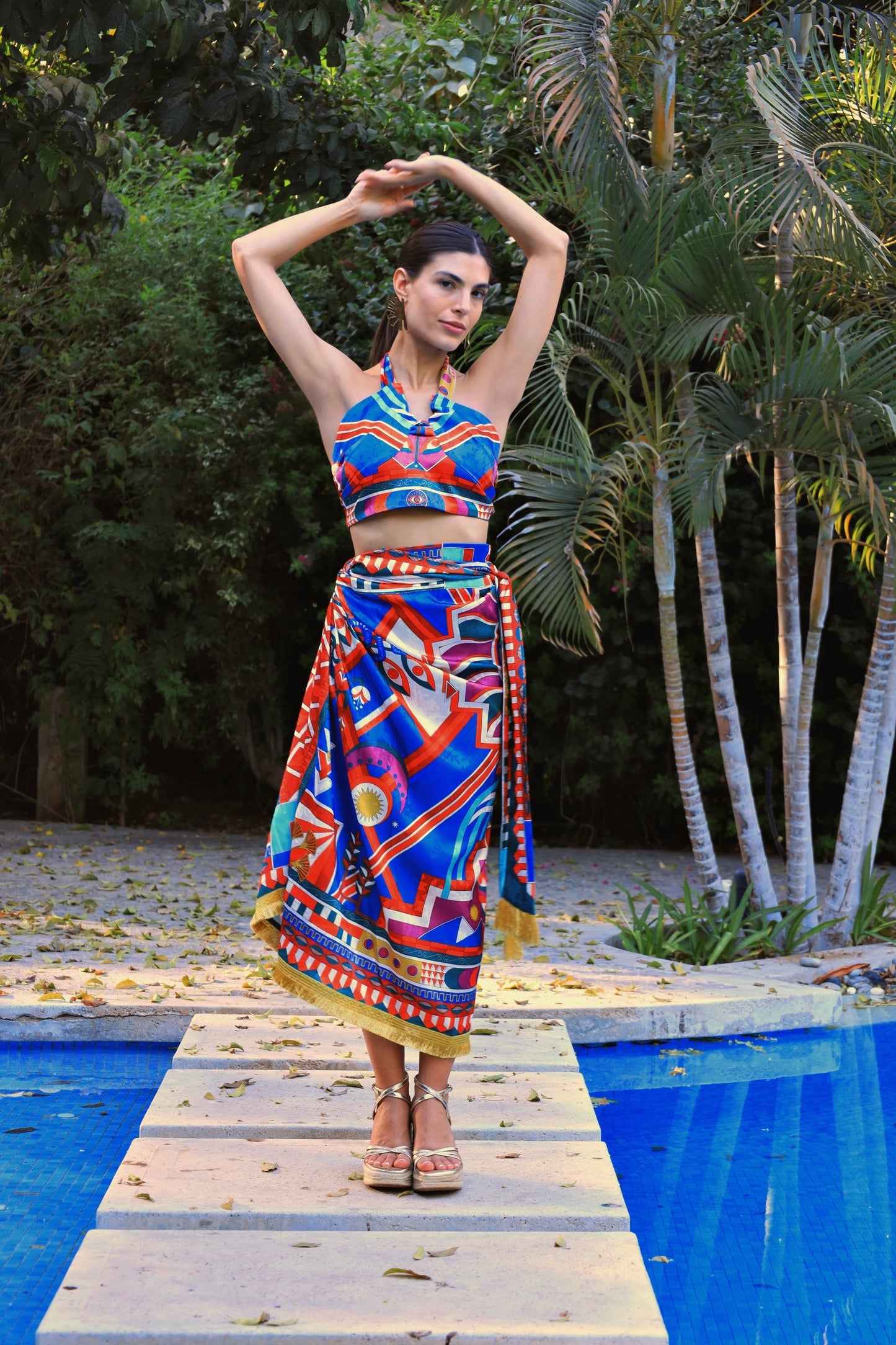 The Rastau Fountain | Multi-Wear Sarong